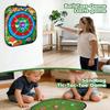 Animal 5-in-1 Bean Bag Toss Game for Kids Ages 3-6, Outdoor Cornhole Set with 3 Interchangeable Boards (Toss/Dart/Tic-Tac-Toe), Includes 8 Beanbags 6 Balls/Darts/Rings, Outdoor Toys for Boys view 3