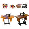 1:12 Mini Lovely Alloy Sewing Machine Miniature Dollhouse Model Decoration Interior Decoration Accessories - Black . Clever treatment view 3