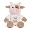 15" Inspirational Cow Stuffed Animal, You Are Braver Than You Believe Gift view 1