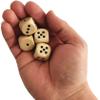 10Pcs 20mm Wooden D6 Dice, Durable Board Games Round Corner 6 Sided Dice Creative Wooden Crafts Entertainment Toy for Adults Practical and clever view 2
