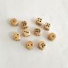 10Pcs 20mm Wooden D6 Dice, Durable Board Games Round Corner 6 Sided Dice Creative Wooden Crafts Entertainment Toy for Adults Practical and clever view 3