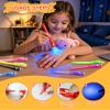 GUKAZH 16 PACK Invisible Ink Spy Pens with UV Light, Magic Invisible Markers for Secret Message, Classroom Prizes for Students, Birthday Valentine's Day Christmas Gift for Kids Party Favors Toys view 4