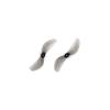 4 Pairs 45mm For 2 Impeller PC Propellers 1mm 1.5mm, RC FPV Racing Freestyle .8 Inch Toothpick Drone DIY Parts(Clear Red hole 1mm) view 3