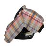 Spring Plaid Baby Car Seat Cover & Breastfeeding Nursing Cover - Breathable Stretch Fabric Multi-Use Nursing Cover for Breastfeeding view 3