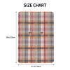 Spring Plaid Baby Car Seat Cover & Breastfeeding Nursing Cover - Breathable Stretch Fabric Multi-Use Nursing Cover for Breastfeeding view 4