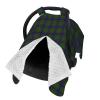 Clan Adam Tartan Baby Car Seat Cover & Breastfeeding Nursing Cover - Breathable Stretch Fabric Multi-Use Nursing Cover for Breastfeeding view 1