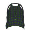 Clan Adam Tartan Baby Car Seat Cover & Breastfeeding Nursing Cover - Breathable Stretch Fabric Multi-Use Nursing Cover for Breastfeeding view 2