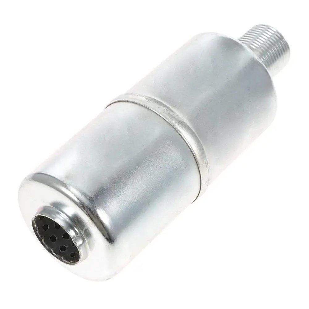 1/2 Inch Threaded Exhaust Muffler Galvanized Steel Small Engine Replacement Part
