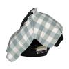 Green Plaid Gingham Country Farmhouse Simple Baby Car Seat Cover & Breastfeeding Nursing Cover - Breathable Stretch Fabric Multi-Use Nursing Cover for Breastfeeding view 3