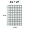 Green Plaid Gingham Country Farmhouse Simple Baby Car Seat Cover & Breastfeeding Nursing Cover - Breathable Stretch Fabric Multi-Use Nursing Cover for Breastfeeding view 4