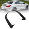 AKLOSIPY Rear Bumper Side Vent Canard Cover, Gloss Black ABS Replacement Spoiler Splitter with Double Sided Adhesive for C117 CLA200 CLA250 CLA45 AMG 2013 2019 view 2
