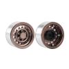 4PCS 1.55 Inch Aluminum Alloy Metal Beadlock Wheel Rim Retro Vintage Wheel Hubs Replacement Accessory for UTB18 MN Axial SCX10 AX90069 D90 TF2 CC01 Tamiya 1/18 1/12 1/10 RC Crawler Car Parts(A-Bronze) view 4