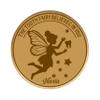 Personalized Tooth Fairy Gold Coin - Custom Name Lost Tooth Keepsake - Commemorative Fairy Reward for Kids - Magical First Tooth Gift, Tooth Fairy Believes in You Token for Boys and Girls (C-01) view 1