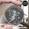 Personalized Tooth Fairy Gold Coin - Custom Name Lost Tooth Keepsake - Commemorative Fairy Reward for Kids - Magical First Tooth Gift, Tooth Fairy Believes in You Token for Boys and Girls (C-01) view 3