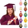 Preschool Kindergarten Graduation Cap and Gown 2026, Kids Graduation Cap and Gown Tassel Stole Unisex Matte Kindergarten Outfits for Boys Girls view 1