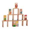 harayaa 28 Pieces Animal Dominoes for Kids Wooden Puzzle Toy for Travel Preschool view 1