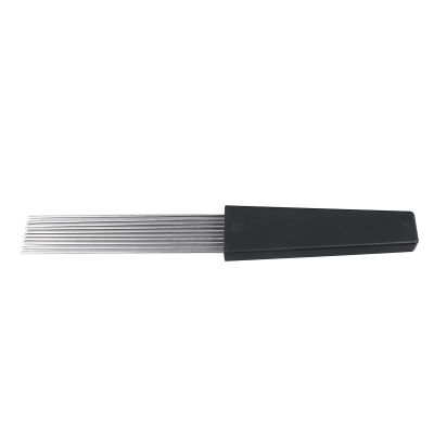 CFTGIW Orff Scraper Brush Professional Comb Scraper Professional Instrument for Kids Early Education a Variety Effects Us Orff BrushOrff CombStainless Steel (Black)