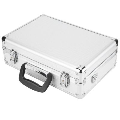 Universal Aluminum Case Protecting Controller with Spacious Storage for Outdoor Use Material: Aluminum Alloy 2 Transmitter 5 Servo Positions 2 Receiver Positions for JR/FUTABA /