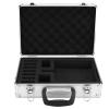 Universal Aluminum Case Protecting Controller with Spacious Storage for Outdoor Use Material: Aluminum Alloy 2 Transmitter 5 Servo Positions 2 Receiver Positions for JR/FUTABA / view 3
