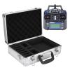 Universal Aluminum Case Protecting Controller with Spacious Storage for Outdoor Use Material: Aluminum Alloy 2 Transmitter 5 Servo Positions 2 Receiver Positions for JR/FUTABA / view 4