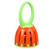 CFTGIW Handled Bell Babies Rattle Orff Plastic Kids Music Percussion Instrument Toy W215 Orange and Yellow Used for and Sound Handled BellBabies BellCage Bell RattleCage ToyOrff (W214 Orange and view 3