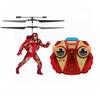 World Tech Toys Marvel Iron-Man IR RC Flying Figure Jetpack Helicopter with LED Lights & Action Phrases, Twin Rotors - Marvel Toys for Ages 8+ view 1