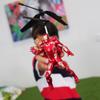 World Tech Toys Marvel Iron-Man IR RC Flying Figure Jetpack Helicopter with LED Lights & Action Phrases, Twin Rotors - Marvel Toys for Ages 8+ view 2