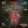 World Tech Toys Marvel Iron-Man IR RC Flying Figure Jetpack Helicopter with LED Lights & Action Phrases, Twin Rotors - Marvel Toys for Ages 8+ view 3
