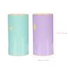 4pcs Round Tinplate Coin Bank Cartoon Piggy Bank for Money Saving Pot Coin Container Mixed Styles for Cash Saving and Organization Style view 2