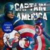 World Tech Toys Marvel Avengers Captain America IR RC Flying Figure Jetpack Helicopter with LED Lights & Action Phrases, Twin Rotors - Marvel Toys for Ages 8+ view 2