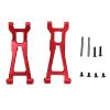 2pcs Rear Lower Suspension Arm, Aluminum Alloy Swing Arm Replacement with Plugs Screws for HBX 16889 1/16 RC Car, Metal Suspension Arms for Enhanced Durability and view 1
