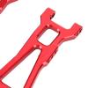 2pcs Rear Lower Suspension Arm, Aluminum Alloy Swing Arm Replacement with Plugs Screws for HBX 16889 1/16 RC Car, Metal Suspension Arms for Enhanced Durability and view 2