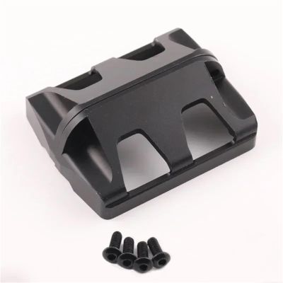 RC Repairs Models For Traxxas For E-Maxx For Summit For E-Revo For Revo 3.3 Metal Servo Protective Cover RC Upgrade Modification Repair Parts(Black)