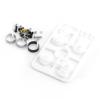 RC Repairs Models For Tamiya For TT01 For TT02 XV01 XV02 TD2 TD4 50473 51000 High Torque Servo Saver RC Car Upgrade Modification Parts(WHITE) view 2