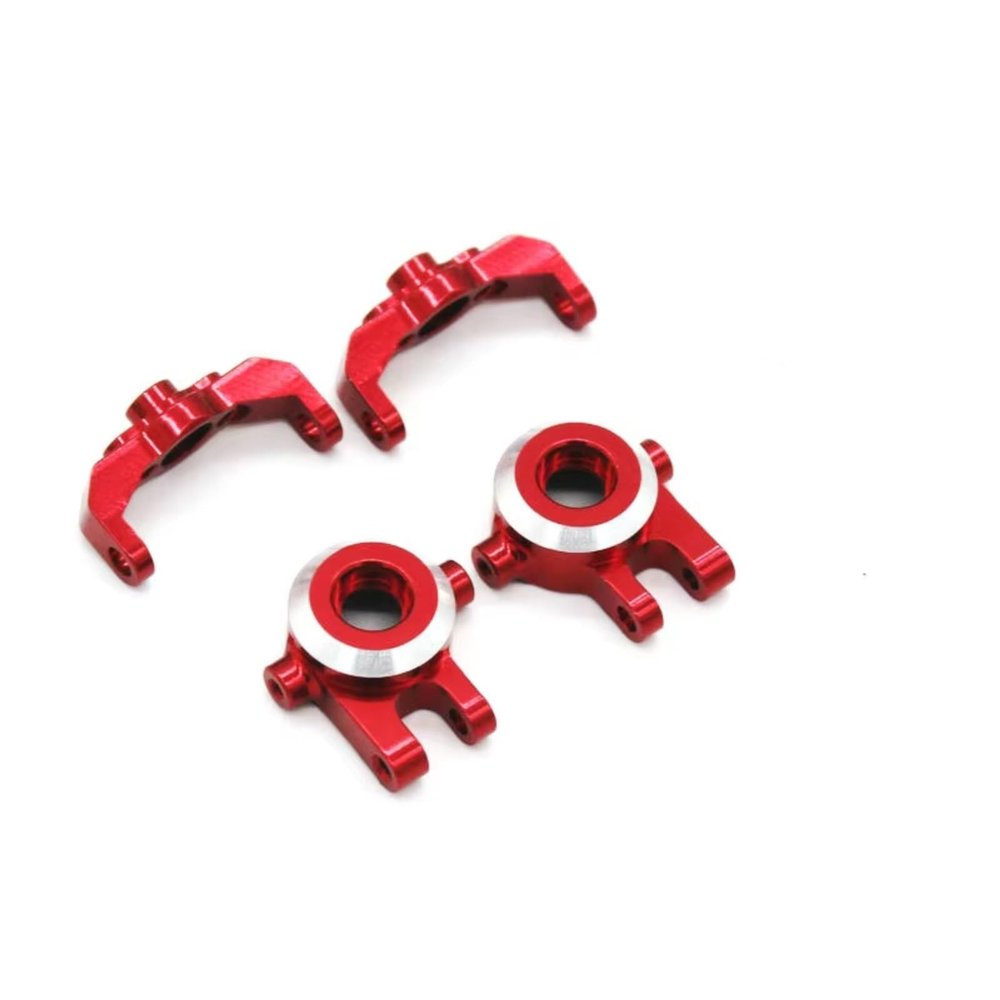 Rc Toys Repair Parts For JJRC C8801 C8808 C8809 AX8560 For TRX4M 1/18 RC Remote Control Car Metal Accessories C For Seat Steering Cup Model Accessory(Red)