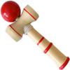 2026 Pro Full Moon Kendama Solid Wood Traditional Skill Toy Classic String Toss Catch Game Suitable for Beginners Adults Leisure Sports Training (Red) view 1