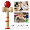 2026 Pro Full Moon Kendama Solid Wood Traditional Skill Toy Classic String Toss Catch Game Suitable for Beginners Adults Leisure Sports Training (Red) view 4