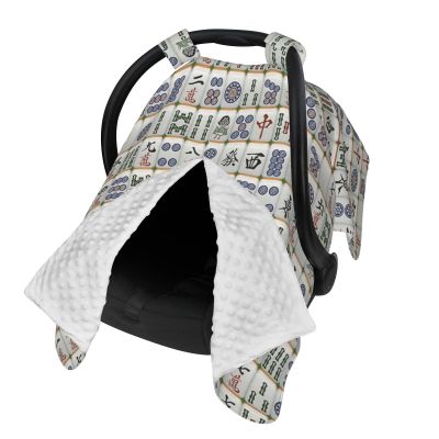 Mahjong Sign Baby Car Seat, Rain Shelter, Multifunctional Nursing Cover for Newborns, Mother Care, Breastfeeding