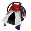 British Flag Art Baby Car Seat, Rain Shelter, Multifunctional Nursing Cover for Newborns, Mother Care, Breastfeeding view 1