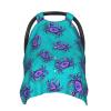 Crab Pattern Baby Car Seat, Rain Shelter, Multifunctional Nursing Cover for Newborns, Mother Care, Breastfeeding view 2