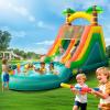 23ft Inflatable Water Slide with Splash Pool & 10M Water Hose & 1100W Blower, 100% PVC Commercial Material Heavy Duty Wet/Dry Inflatable Slide for Kids & Adults, Backyard Outdoor Summer Water Play view 1