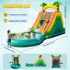 23ft Inflatable Water Slide with Splash Pool & 10M Water Hose & 1100W Blower, 100% PVC Commercial Material Heavy Duty Wet/Dry Inflatable Slide for Kids & Adults, Backyard Outdoor Summer Water Play view 2