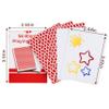 336PCS Blank Playing Cards, 6 Pack of 56 Each, 2.44" x 3.42" Red Checkered Diamond Back, Premium 300GSM Blank Cards, Suitable for Team Building, Corporate Events, Large Group Entertainment view 2