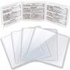 4Pcs 2026 Mahjong Card Holder Protector Clear, Large Size 6 1/8" x 4 3/4" view 1