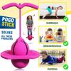 Balance Jumping Ball for Kids, Childrens Balance Jumping Ball with Handle and Pump, Bounce Board for Ages 5+, Indoor & Outdoor Fun, Perfect for Coordination, and Fitness, Boys & Girls (2pc-D) view 3