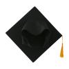 2 Piece Graduation Gown Cap Set for Toddler Classic of 2026 Bow Kindergarten Dress Tassel Hat Outfits (Blue, 3-4 Years) view 3