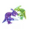 3D Printed Dinosaur 3-d Printed Stuff Parasaurolophus for Home Office Executive Desk Decoration Surprise Fantasy Gifts-Blue Green||19cm/7.5in view 4