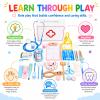 Wooden Doctor Play Set for Toddlers ,42 pcs Kids Dentist Play Set view 4