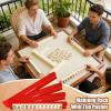 4PCS Mahjong Tile Racks, Mahjong Racks with Pushers, MajiangTile Accessories for Game Night Home Party Club view 2