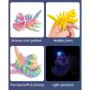 3D Printed Stuff 3D Printed Mini Animals Skull Lanternfish for Home Office Executive Desk Decoration Surprise Fantasy Gifts-Rainbow view 2